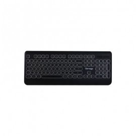 TECLADO INALAMBRICO VORAGO KM-201 MULTIMEDIA BICOLOR
