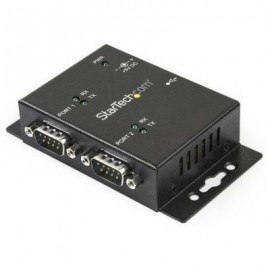 ADAPTADOR USB A SERIAL STARTECH DB9 FTDI DE 2 PUERTOS ICUSB2322I