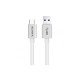 CABLE USB TIPO C ADATA USB A-C BLANCO 1 MT ACA3AL-100CM-CSV