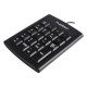 TECLADO NUMERICO ALAMBRICO USB NEGRO ACTECK TB-916745