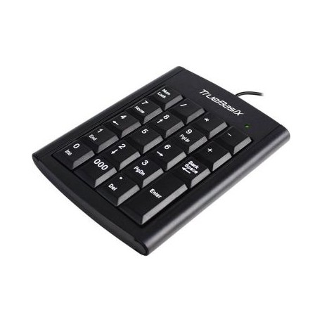 TECLADO NUMERICO ALAMBRICO USB NEGRO ACTECK TB-916745